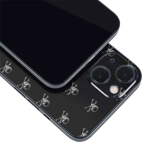 Alchemy Skull and Crossbone Pattern iPhone 13 Skin